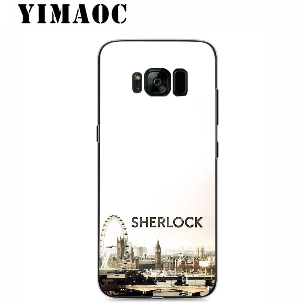 YIMAOC Sherlock Holmes Soft Silicone Case for Samsung Galaxy A5 A6 Plus A7 A8 A9 2018 J3 J5 J6 J7 2016 2017 EU Version |