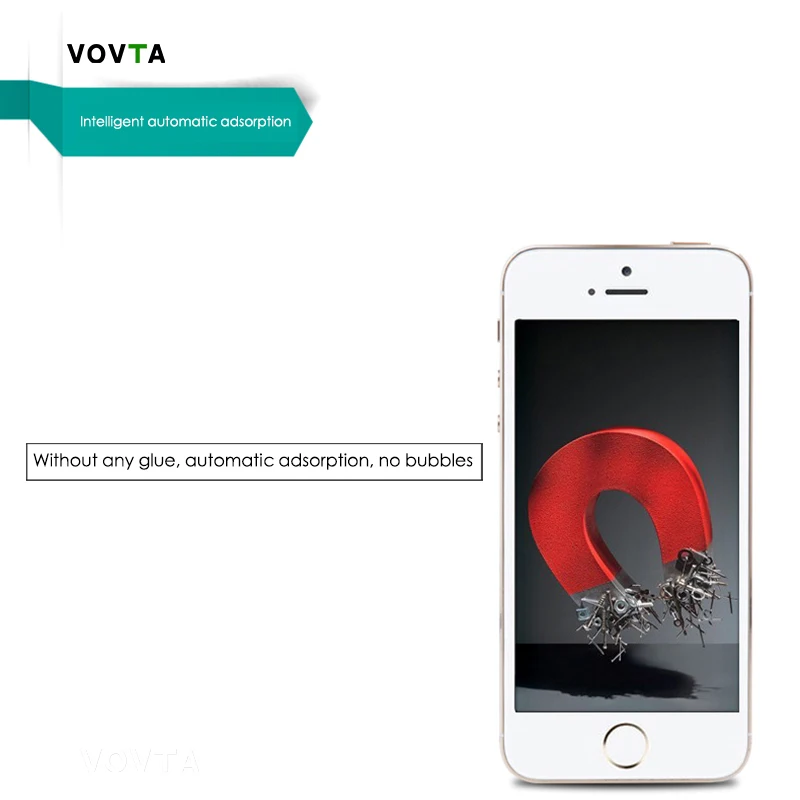 VOVTA 5s стекло для iPhone 6 7 6s на закаленная пленка защита 9 H протектор экрана se 8 5 X