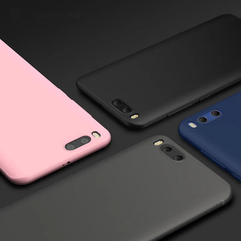 Zg матовый мягкий чехол TPU для сяо Mi 6 5.15 дюйм(ов) ультра-тонкий 0.6 мм ТПУ ми mi Анти
