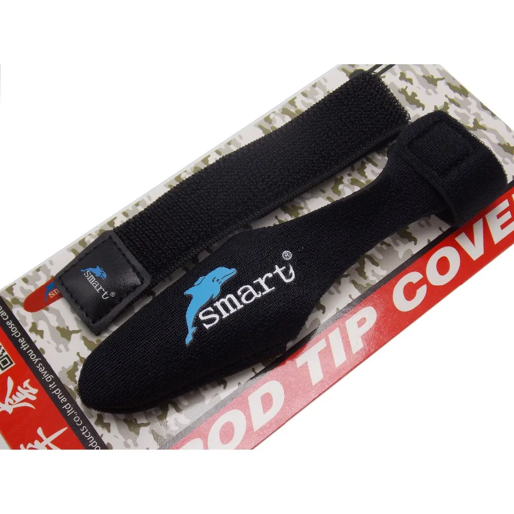 2PK Fishing Rod Tip Cover and Quick Removal Tie KIT BLACK BLUE Color | Спорт и развлечения