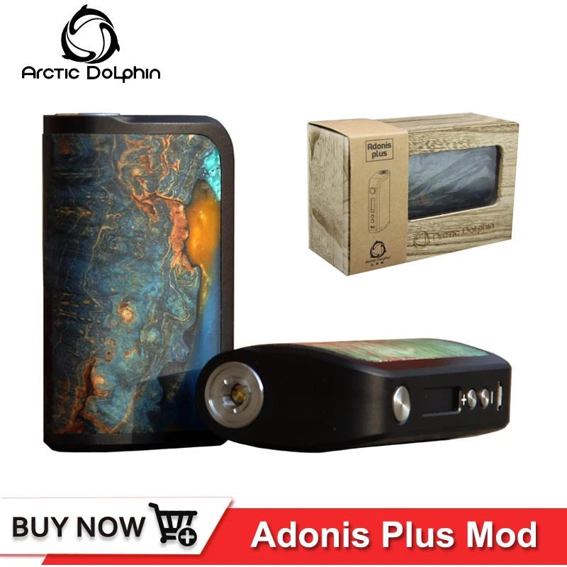 Аутентичные Арктики Дельфин Адонис плюс 210 Вт TC Mod стабилизировалась мод в