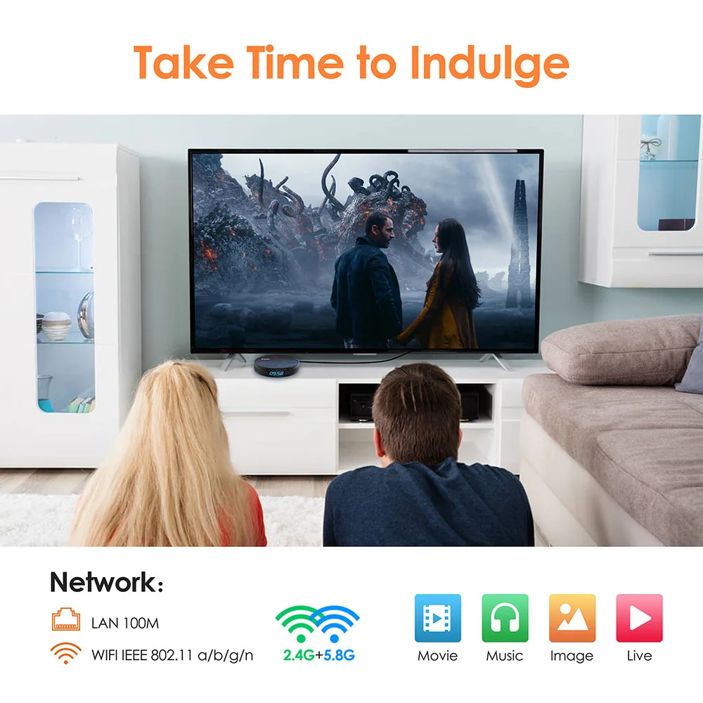 ТВ приставка HK1 Plus 4 Гб 64 ГБ Android 9 0 4K четырехъядерный процессор Amlogic S905X2 Dual Wifi BT4.0