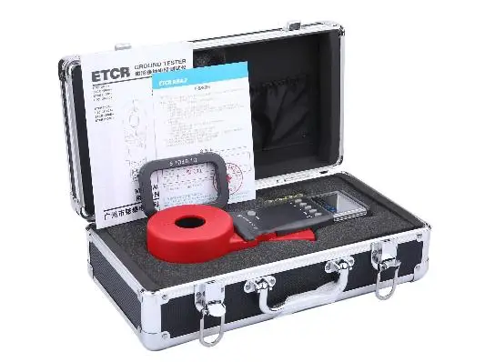 ETCR2100 + зажим на тестер сопротивления заземления Зажим Тестер 0.01ohm 1200ohm|tester ii|testere