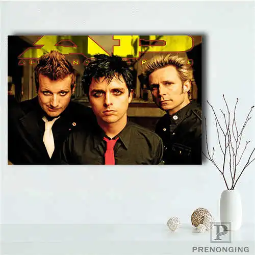 Canvas Poster На заказ холст плакат зеленый-день(1) Печатный постер ткань настенное искусство картины для декора гостиной#18-12-05-H-05-267 - Цвет: Canvas Poster