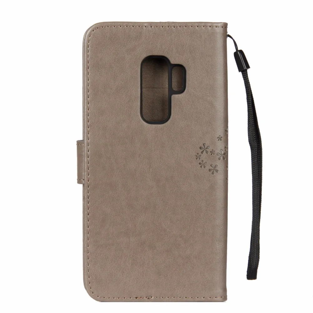 SM-G9600 откидная крышка для Samsung Galaxy S9 плюс Бумажник кожаный чехол S 9 телефон Чехол