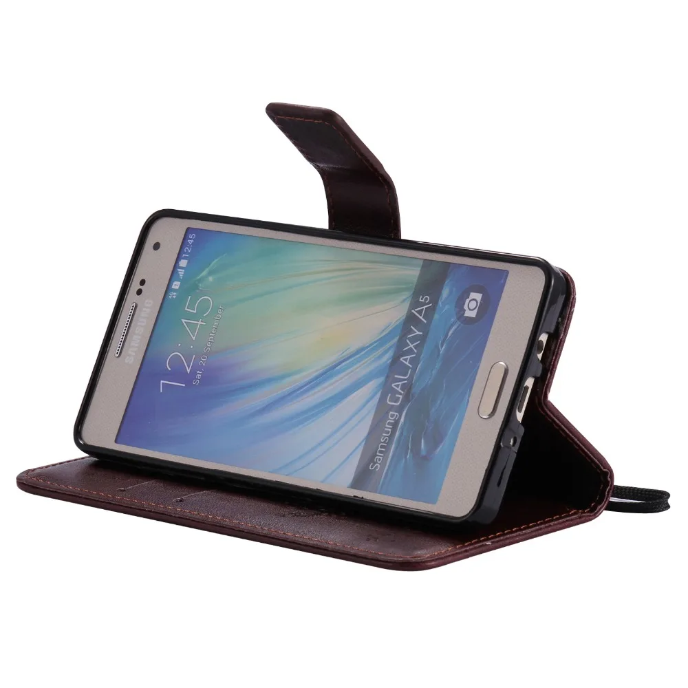 Роскошный флип кейс подходит для samsung A510 новый стиль экокожа (полиуретан) чехол