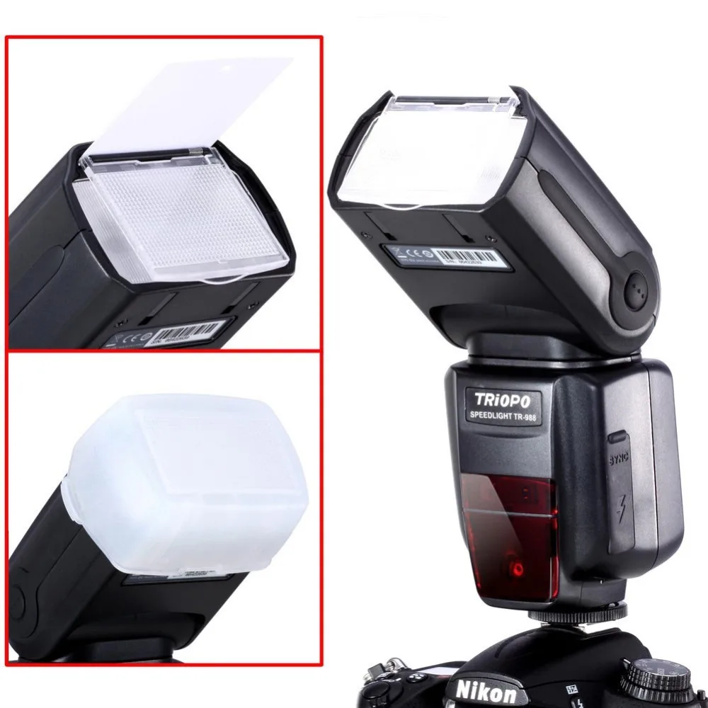 Профессиональная вспышка TRIOPO TR 988 Speedlite TTL с высокоскоростной синхронизацией для
