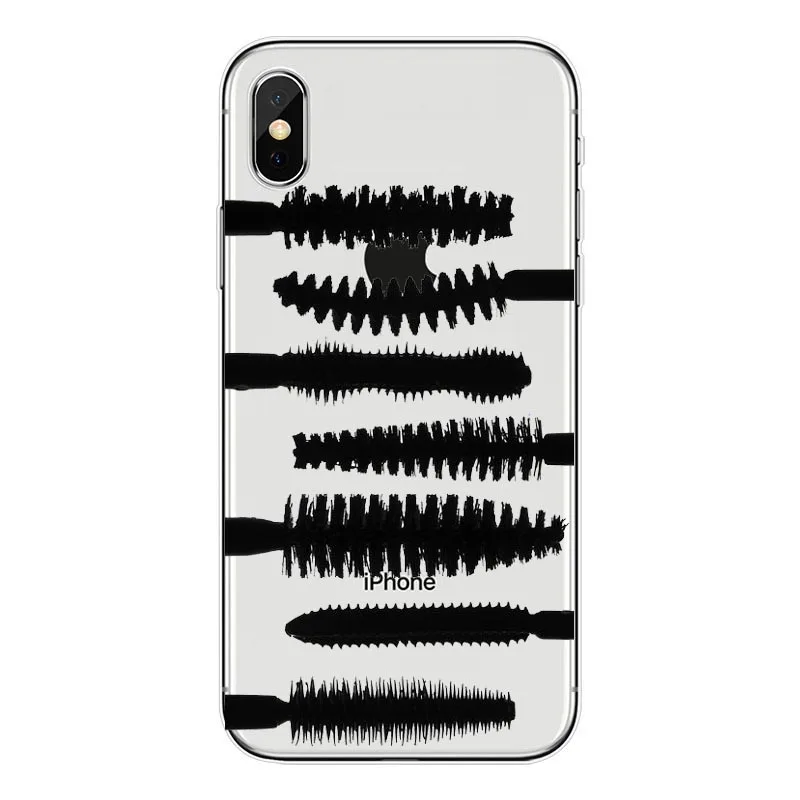 Kylie Jenner Labios Pintalabios Maquillaje Sexy Para Для iPhoneXS MAX XR XS 8 8Plus 7 7Plus 6S Silicona Suave Capinha