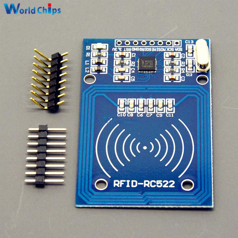Беспроводной модуль 13 56 МГц I2C/SPI RFID для Arduino MF RC522 RC-522 считыватель писатель датчик