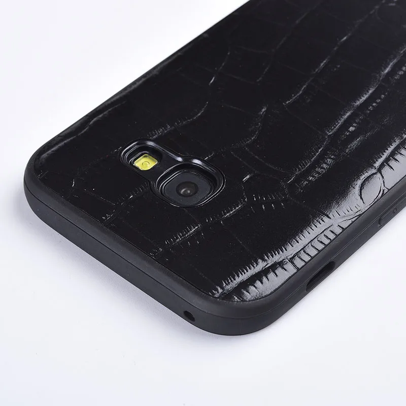 Case for Samsung Galaxy A5 2017 KEZiHOME Luxury Crocodile texture Genuine leather back cover Phone cases |