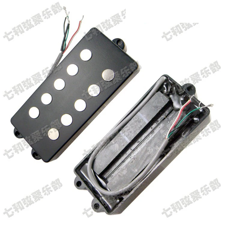 1 шт 5 бас хамбакер двойная катушка звукосниматель для электрическая бас-гитара с