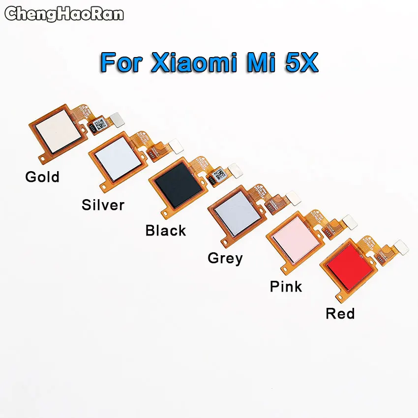 ChengHaoRan для Xiaomi Mi 5 5X 5C 5S Plus Mi5 Mi5s Главная кнопка сканер отпечатков пальцев Сенсорный