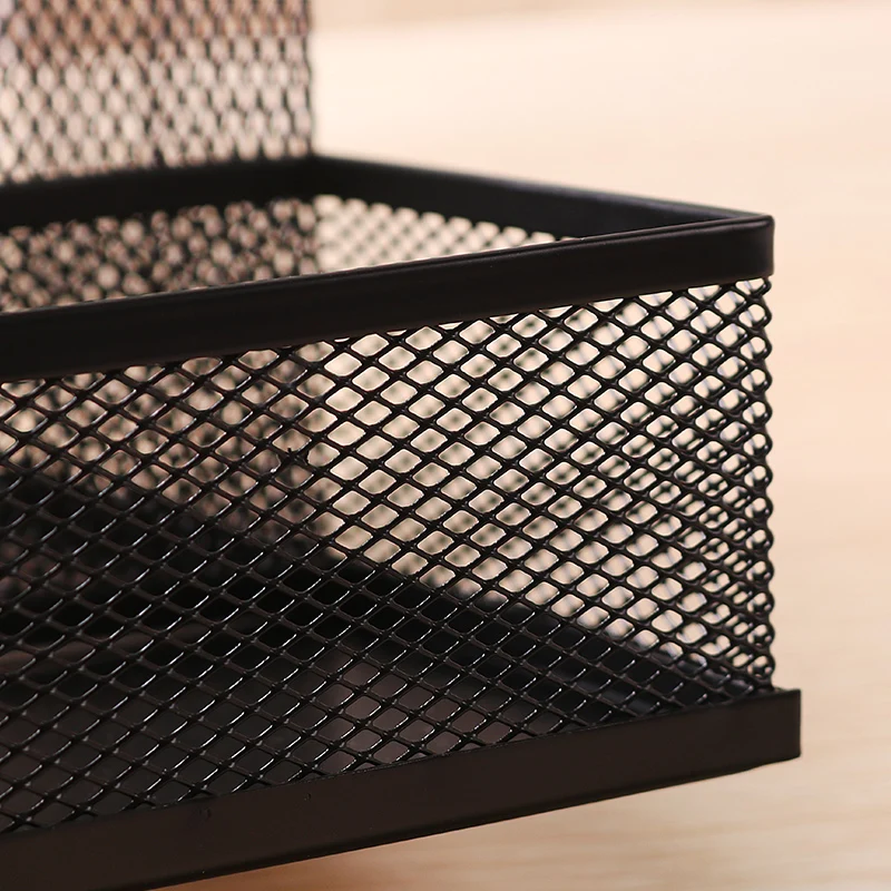 Стальная сетка Настольный Органайзер Настольная Поставка Caddy и держатель ручки