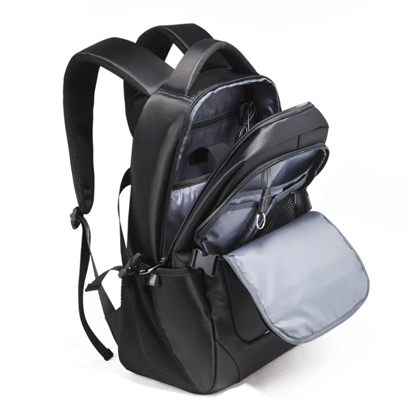 

Durable Men Backpack For 15.6 inch Travel Laptop Backpack Large Capacity Stundet Backpack With USB Charging Port Water Resistant