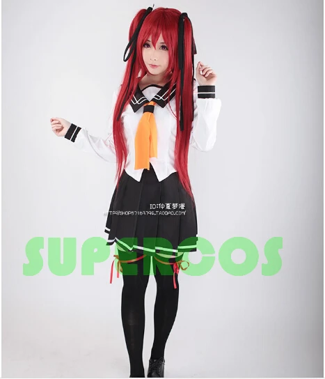 Бесплатная доставка! Завет сестры Новый дьявол нарюс Мио школьная форма косплей