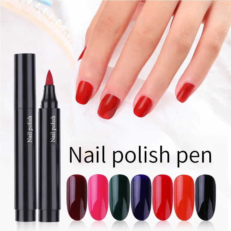 Новая ручка для лака ногтей ленивых многоцветная опционально Бесплатная выпечка