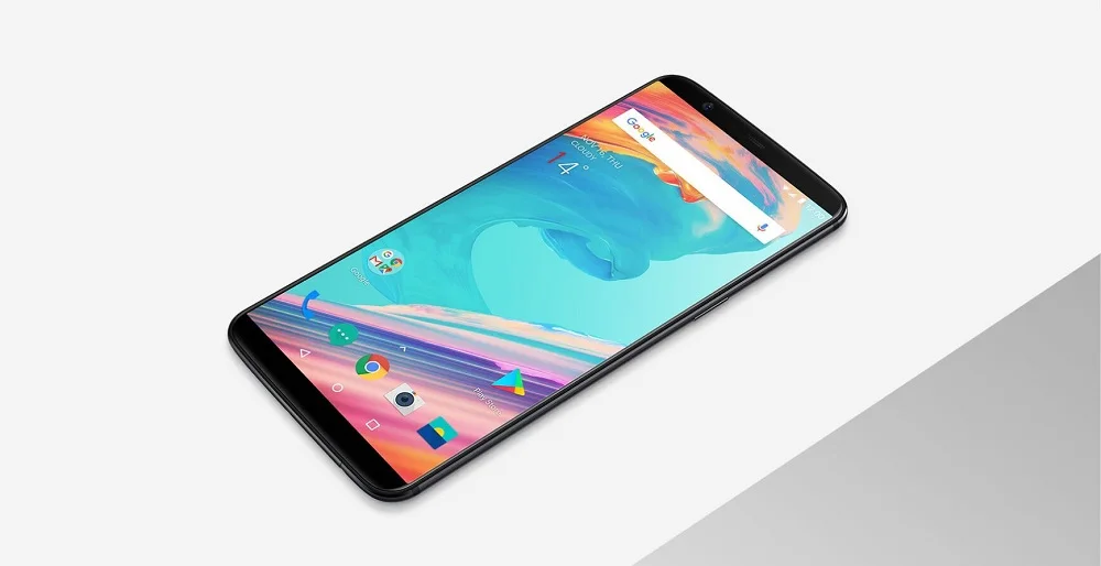 Просвет OnePlus 5 т 8 г 128 Snapdragon 835 Octa Core 6 01 &quot20.0MP 16.0MP отпечатков пальцев ID OxygenOS Android 7 1