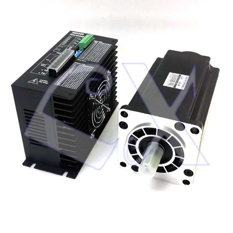 

CNC 110 3-phase NEMA42 Stepper Motor Driver kit 20NM 6.9A 110BYGH350D Stepper motor + 3M2280-10A 10A AC80-220V Driver