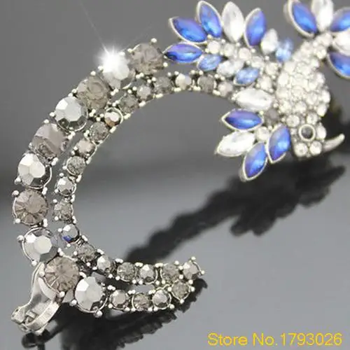 1 шт. женские разноцветные Серьги с кристаллами со льдом колибри Ethic | Украшения и