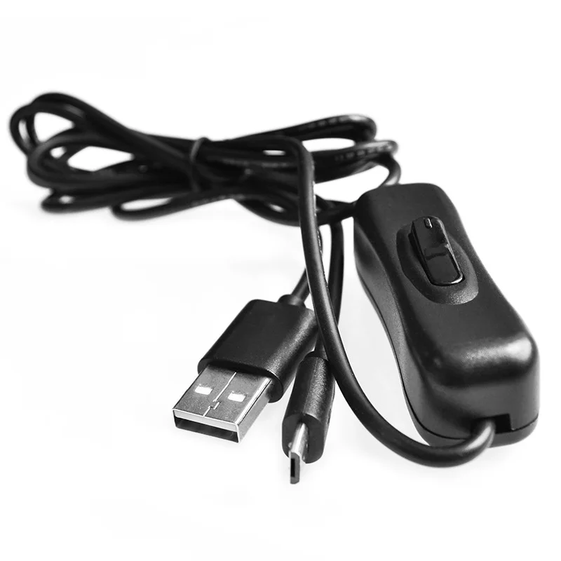 Кабель питания с USB на Micro 1 5 м выключателем для Raspberry Pi Durable EM88 | Компьютеры и офис