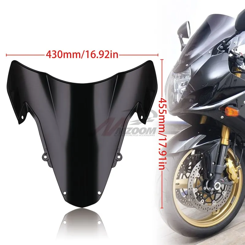 Лобовое стекло для мотоцикла ABS пластик SUZUKI GSXR1000 K3 K4 2003 2004 GSXR 1000 | Автомобили и