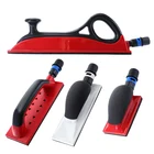 Шлифовальная тарелка, 1 шт., ручной блок для удаления пыли, держатель для шлифования 5-16,5 дюйма, липучка для гипсокартона, инструменты для вакуумной полировки