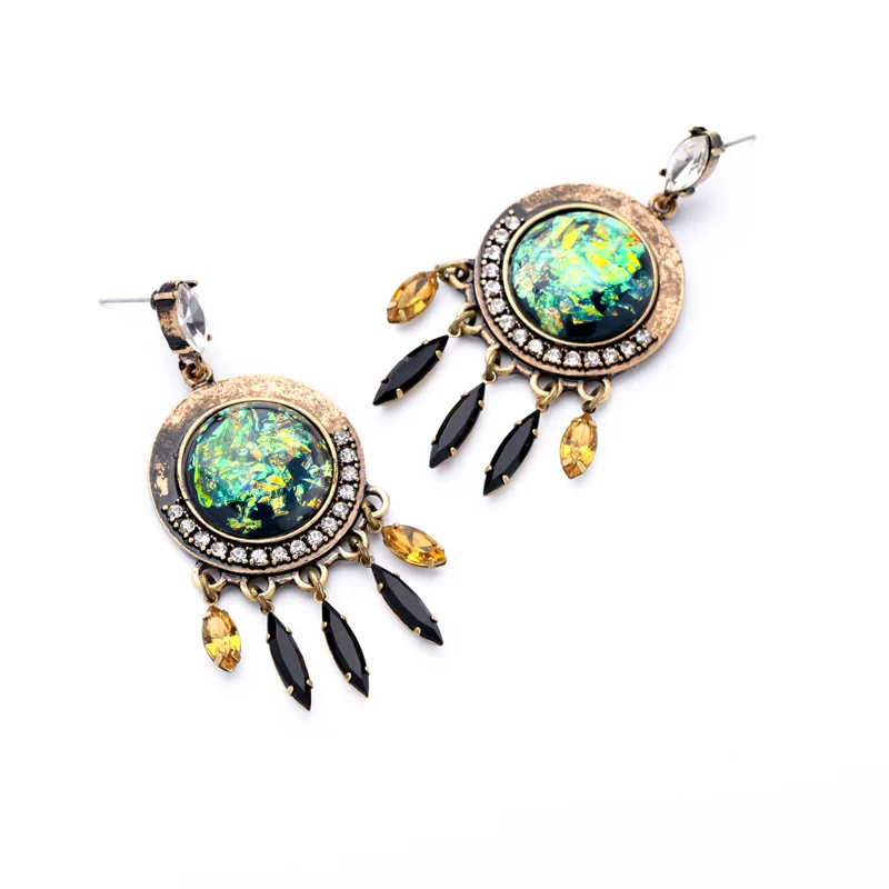 Exclusive Ethnic Style Marquise Statement Earrings Wholesale Online Store Turkey Jewelry | Украшения и аксессуары