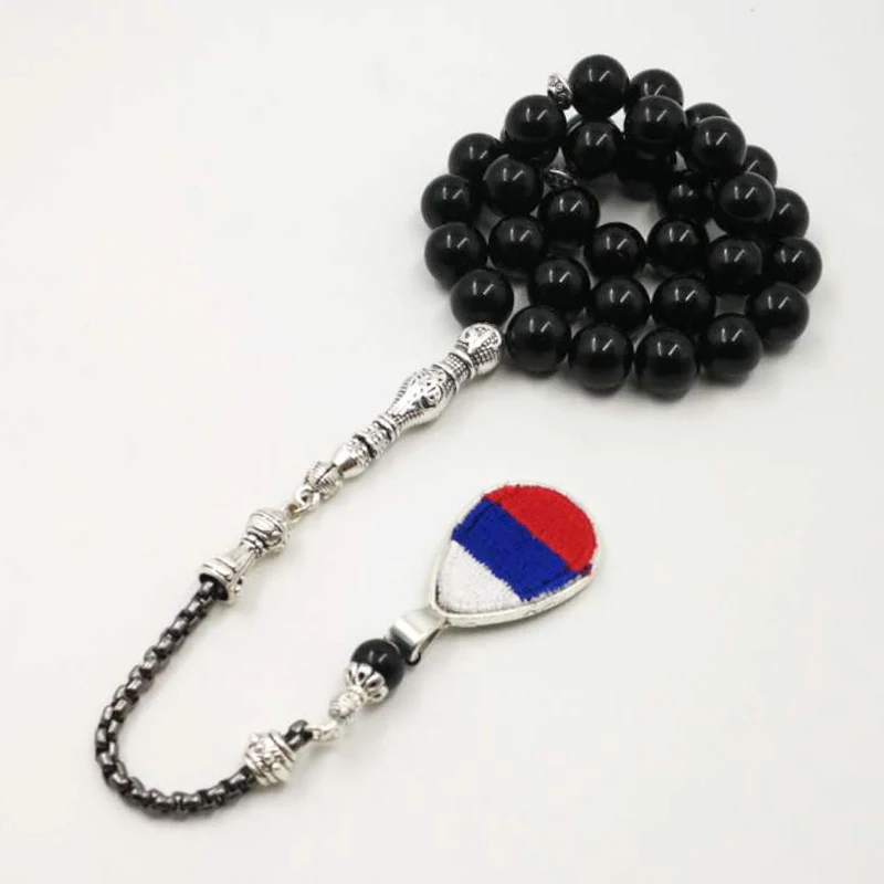 Логотип для страны Tasbih мужская модель Вышитый Флаг России Саудовской Аравии флаг