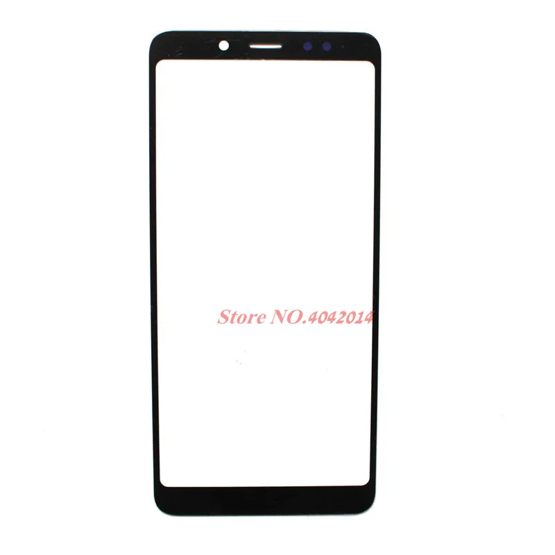 10 шт. оригинальный внешний экран Переднее стекло крышка для Xiaomi Redmi Note 5 ЖК