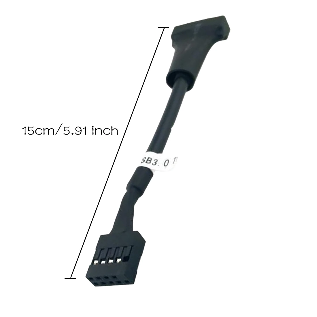 Marsnaska USB 2 0 9 контактный корпус штекер к материнской плате 3 20 гнездо адаптер кабель