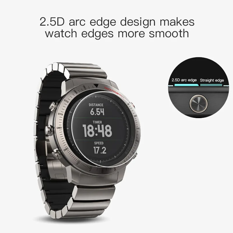 Закаленное стекло 9H для Garmin Vivomove HR Защитная пленка Vivoactive 3 Защита экрана Vivosport