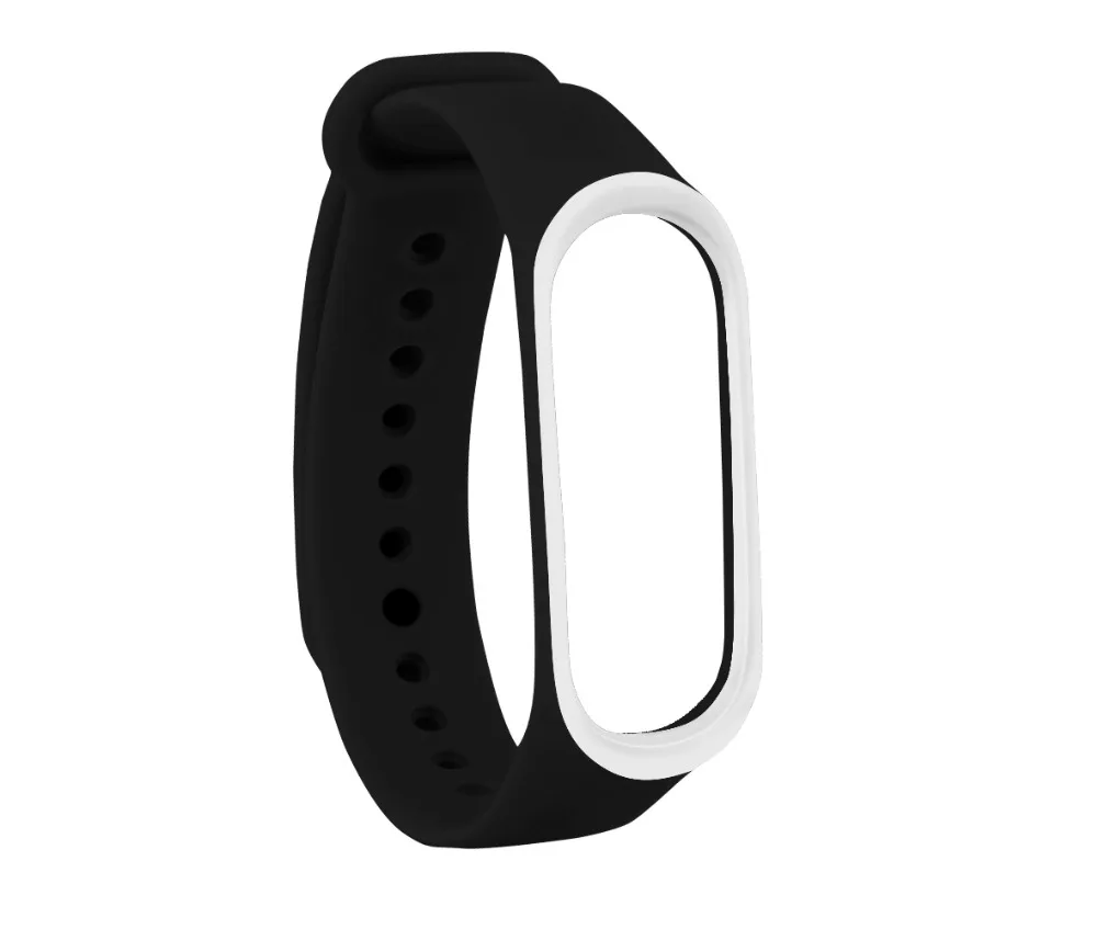 Ремешок силиконовый для Xiaomi Mi Band 3 4 спортивный браслет смарт часов
