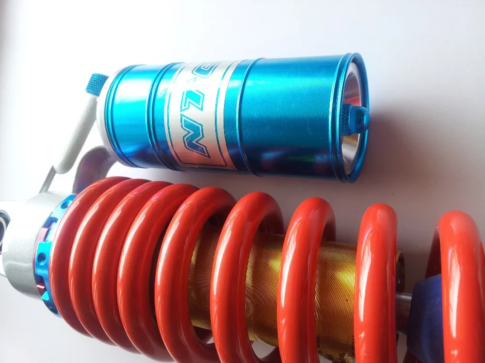 Универсальный Воздушный амортизатор с пружиной 10 мм и вилкой 350 для honda yamaha suzuki