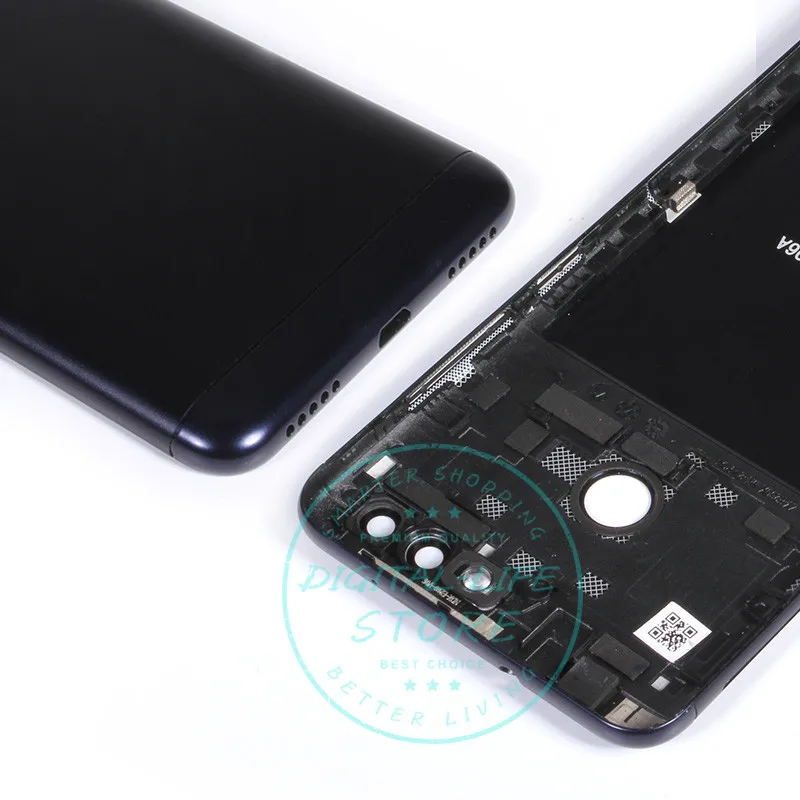Задняя крышка для Asus Zenfone Max Plus M1 ZB570TL задняя аккумуляторного отсека корпус из