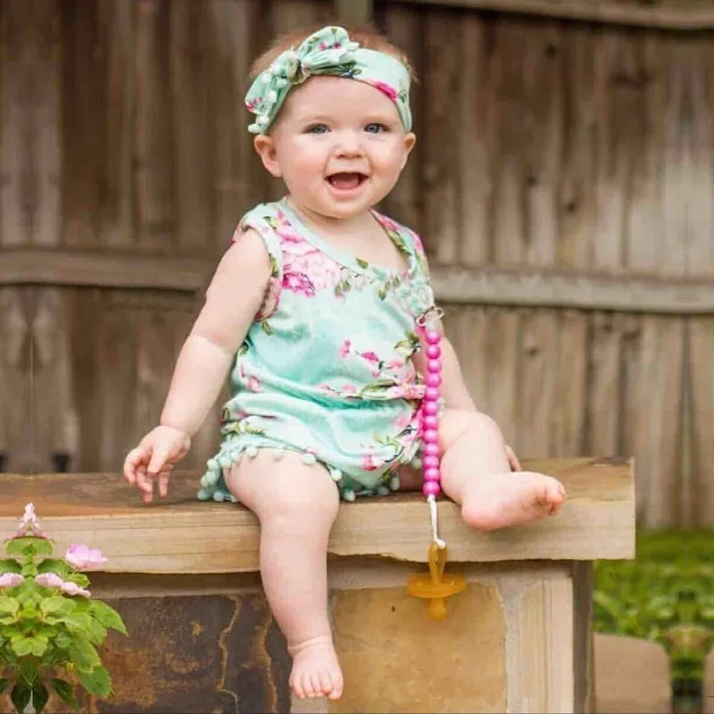 Платье для маленьких девочек хлопковые детские комбинезоны летние без рукавов