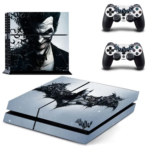 DPTM0006 DC Joker VS Batman наклейка для PS4 наклейка для sony playstation 4 консоль и 2 контроллера наклейка для PS4 виниловая наклейка - Цвет: DPTM0006