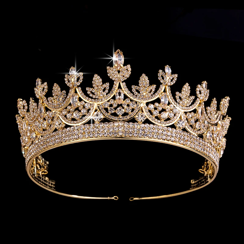 Женские свадебные диадемы Crown Hadiyana элегантные классического дизайна для невесты