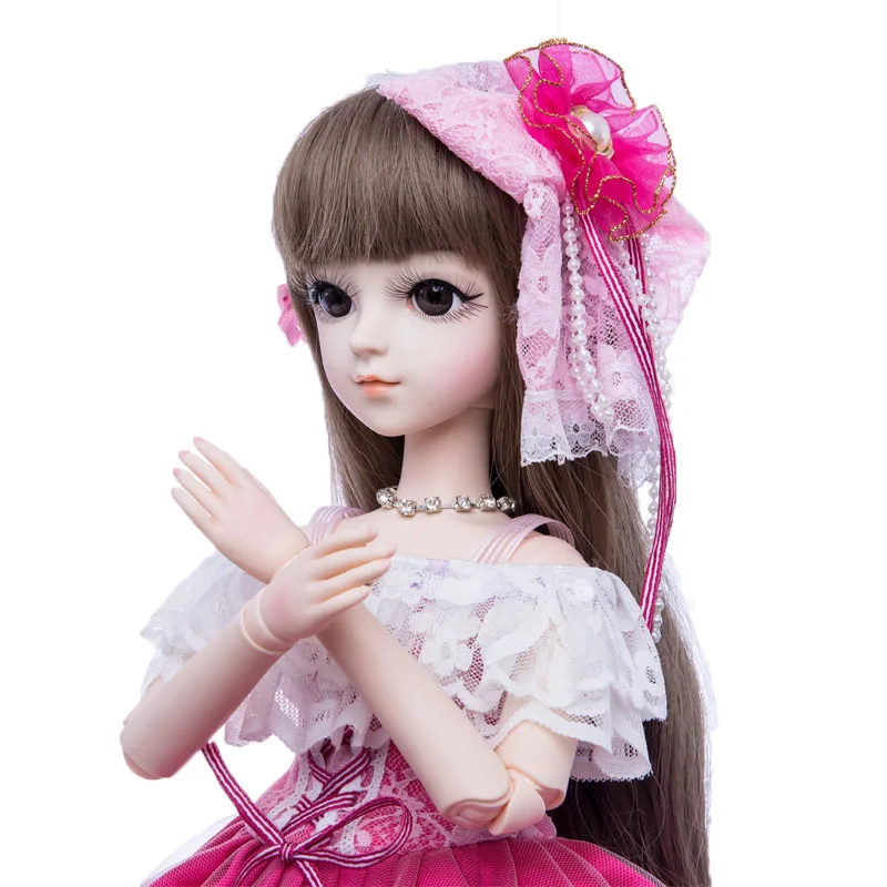 Принцесса Анна bjd кукла 1/3 60 см sd Набор Кукол DIY коллекция девушка подарок для