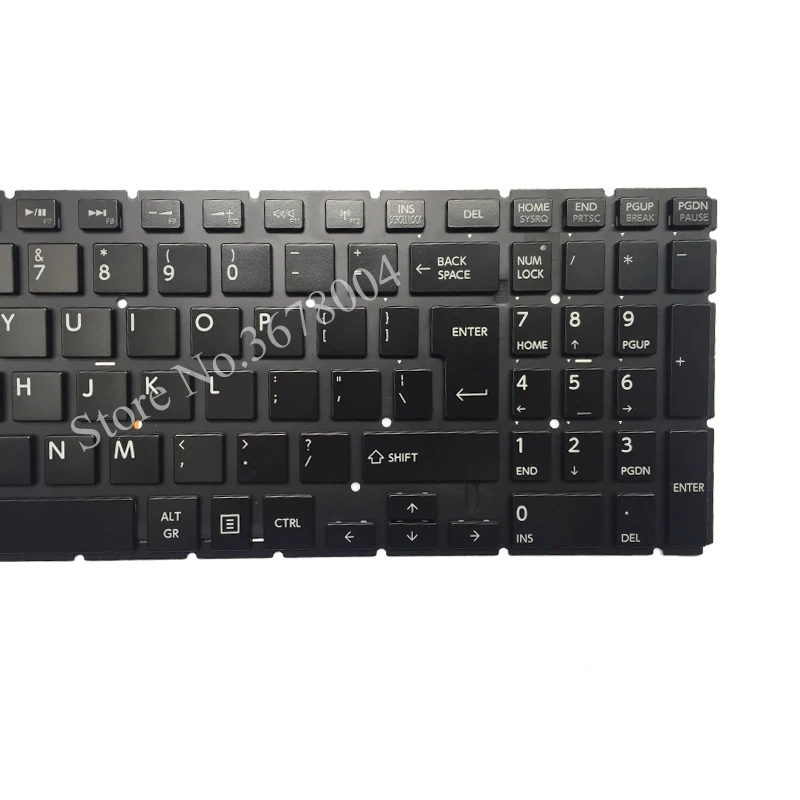 New English keyboard for Toshiba Satellite P50-C P50D-C P50T-C black US/UI Laptop Keyboard PK131NM2B05 Backlight | Компьютеры и офис