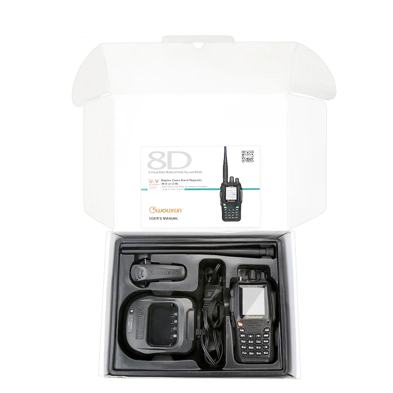 Высококачественная оригинальная Двухдиапазонная магнитола VHF UHF 5W 999 CHS 1700 мАч|radio