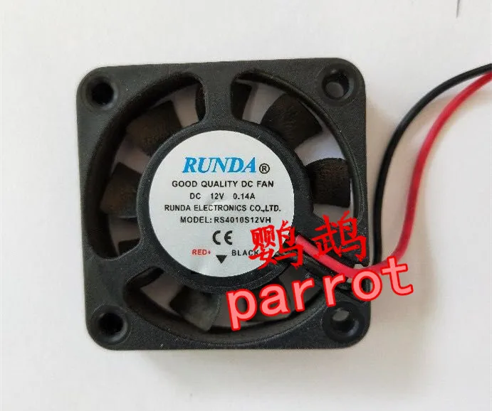 RUNDA RS4010S12VH DC 12V 0.14A 40x40x10 мм 2 провод Сервер вентилятор охлаждения|Кулеры и системы