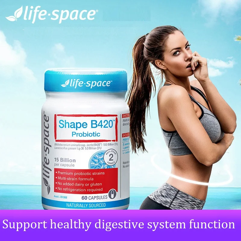 

Australia Life Space Body Shape B420 Probiotic 60 Capsules Support Healthy Immune Digestive System