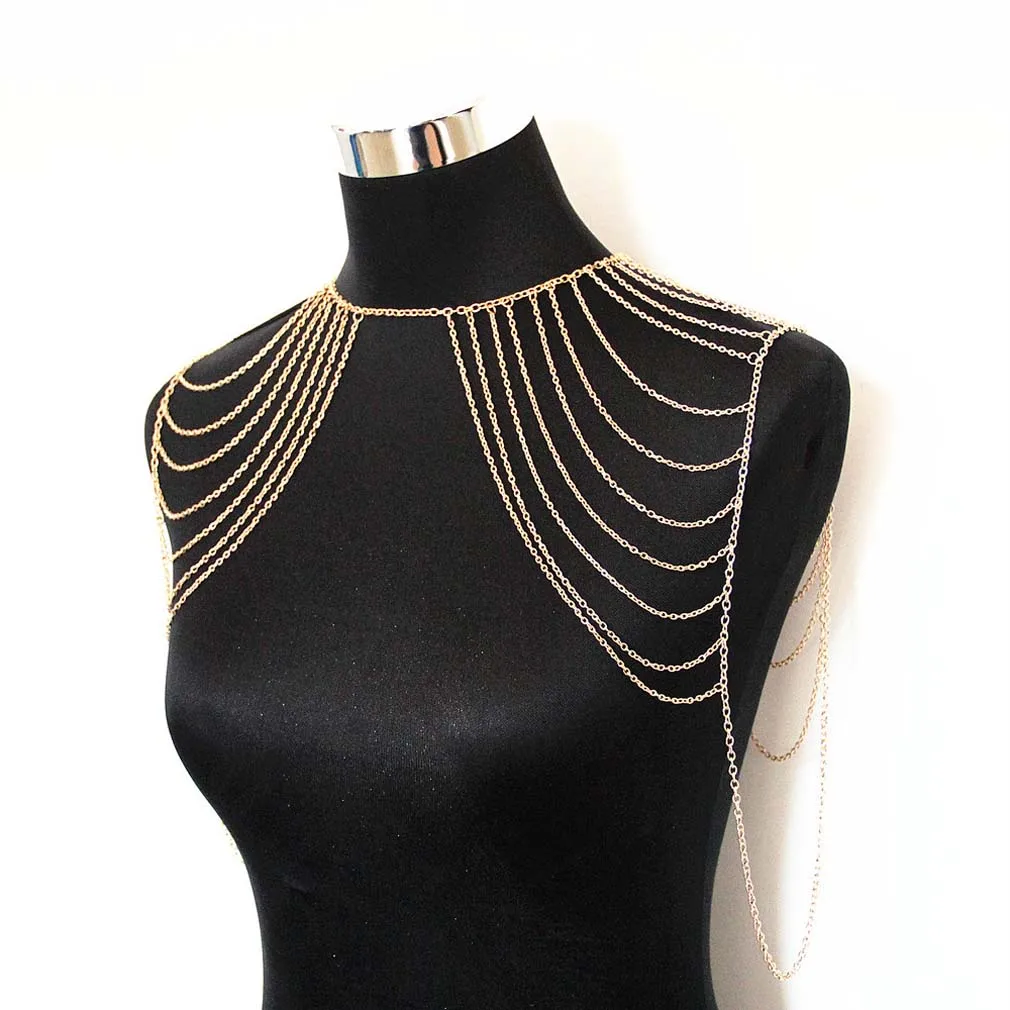 MJARTORIA 1 шт. модная женская бижутерия для тела Женская цепочка простой стиль