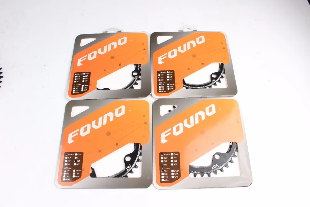 Founo ссветильник bcd 104 мм 32/34/36/38T для 7 12 Скоростей shimano M6000/M7000/M8000/M9000 кривошипная