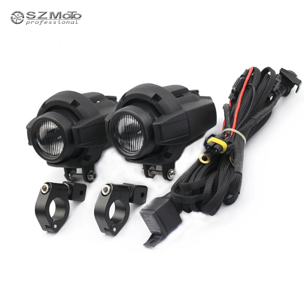 Для BMW R1200GS F800GS F750GS F650GS R1150GS передние фары для вождения Aux Противотуманные в сборе