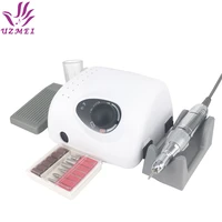 free shipping strong 210a nail drill machine 35000rpm electric manicure pedicure set nail drill file for nail tools