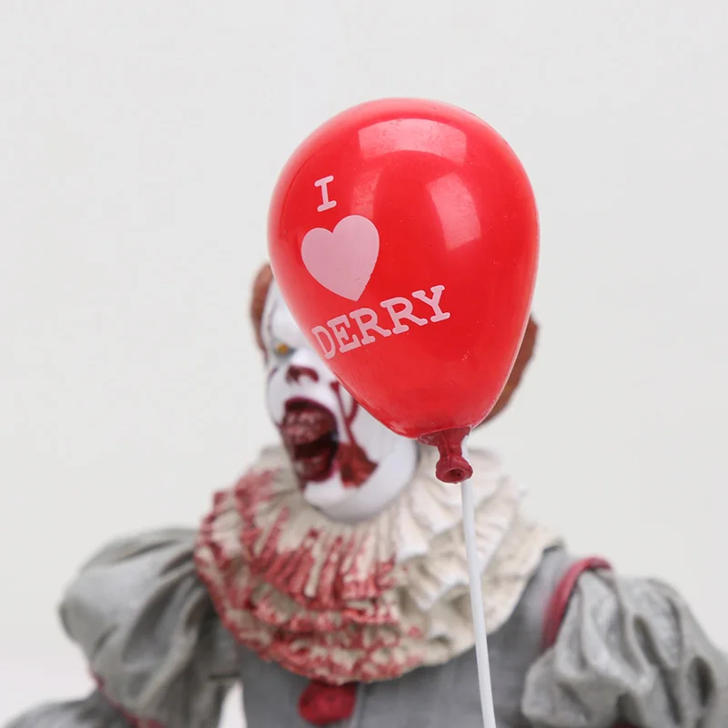 NECA Stephen King's It конечная пеннивайз ПВХ фигурка Джокер клоун BJD ужас Коллекционная модель игрушки Рождественский подарок