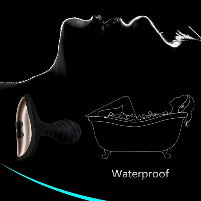 Male Prostate Massager Silicone Anal Plug Vibrator Wireless Butt Sex Toys for Men G Spot Massage Dildo |