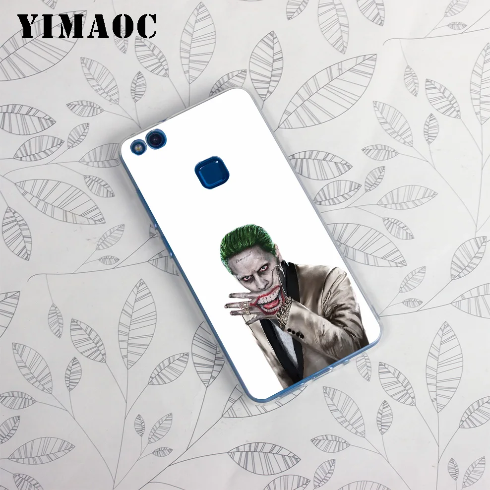 YIMAOC Джокер Отряд Самоубийц мягкий чехол для huawei Honor 10 9 8X 8C 8 7C 7X 7A Pro 6A Note Nova 3i 3 2i Y6 Y7 Y9