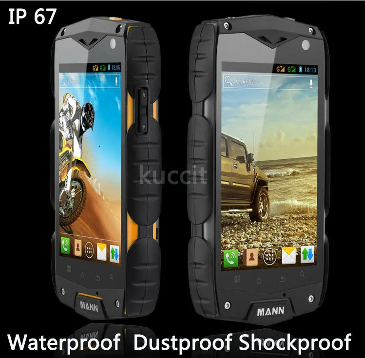 Ip68 Прочный Водонепроницаемый телефон Противоударный оригинал Манн ZUG3 А18 Qualcomm Quad